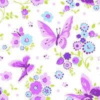20 Servietten 33x33 cm - Beautiful Butterfly 