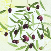 20 Servietten 33x33 cm - Olive Twig 