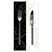 12 Servietten 33x33 cm - Enjoy your Meal 