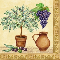 20 Servietten 33x33 cm - Tuscan Culture 