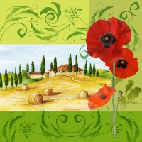 20 Servietten 33x33 cm - Bella 