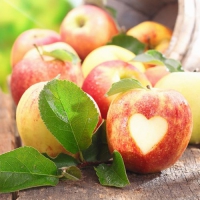 20 Servietten 33x33 cm - Lovely Apple 