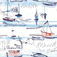 20 Servietten 33x33 cm - Marina 