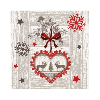 50 Servietten 25x25 cm - X-mas Highlights 