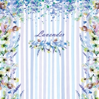 20 Servietten 33x33 cm - Lavender Style 
