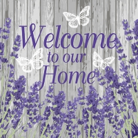 20 Servietten 33x33 cm - Welcome 