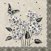 20 Servietten 33x33 cm - Très chic 