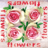 20 Servietten 33x33 cm - Flowers Arrangement 