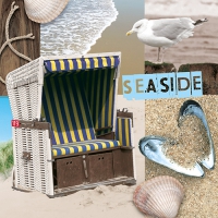 20 Servietten 33x33 cm - Seaside 