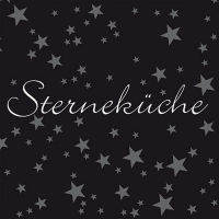 20 Servietten 33x33 cm - Sterneküche 