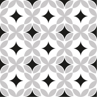 30 Servietten 33x33 cm - Paving schwarz