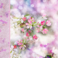 20 Servietten 33x33 cm - Infinity 