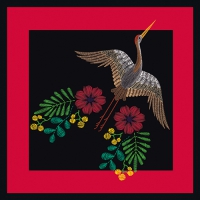 20 Servietten 33x33 cm - Heron 