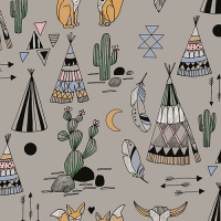 20 Servietten 33x33 cm - Vildmark 