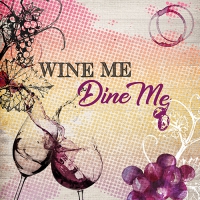 20 Servietten 33x33 cm - Dine me 