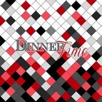 30 Servietten 33x33 cm - Dinner Time rot