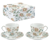 Porzellan-Tasse - Zen white