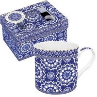 Porzellan-Tasse - Azulejo