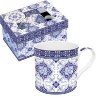Porzellan-Tasse - Azulejo