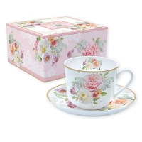 Porzellan-Tasse - Romantic Lace
