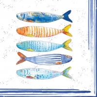 Servietten 33x33 cm - Bord de Mer