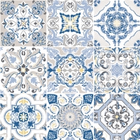 Servietten 33x33 cm - CASADECOR BLUE