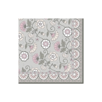 Servietten 33x33 cm - Kalamkari green