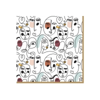 Servietten 33x33 cm - Modernism