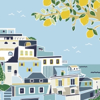 Servietten 33x33 cm - Coffee Mania - SEAD