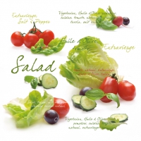 Servietten 33x33 cm - SALAD