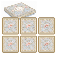 Kork Untersetzer - Majestic Flowers