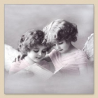 Servietten 33x33 cm - PINK ANGEL