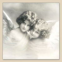 Servietten 33x33 cm - SWEET ANGEL