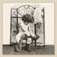 Servietten 33x33 cm - FASHION GIRL