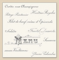 Servietten 33x33 cm - MENU