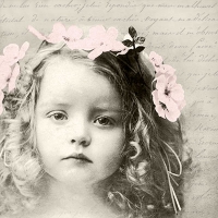 Servietten 33x33 cm - Sweet Girl