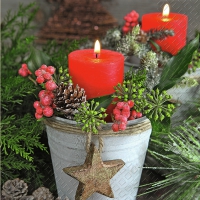 Servietten 33x33 cm - Dagmar