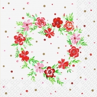 Servietten 33x33 cm - Iris