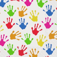 Servietten 33x33 cm - Hands