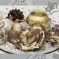 Servietten 33x33 cm - Decoration Doree