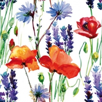 Servietten 33x33 cm - Wild Summer Flowers Servietten 33x33 cm - Wild Summer Flowers