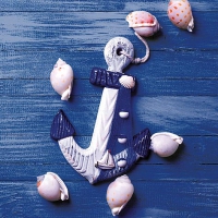 Servietten 33x33 cm - Decorative Anchor Servietten 33x33 cm - Decorative Anchor