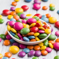 Servietten 33x33 cm - Chocolate Candy