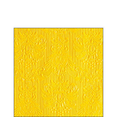 33 x 33 cm 15er Pack Servietten Elegance gold
