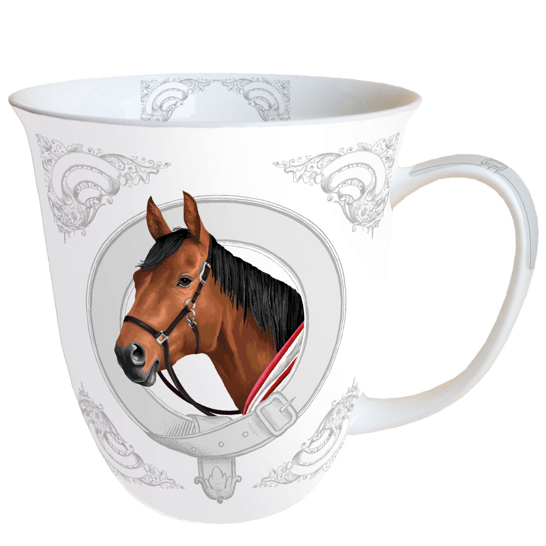 Porzellan-Tasse - Classic Horse