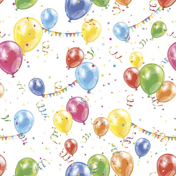 Servietten 33x33 cm - Party Balloons and Garlands