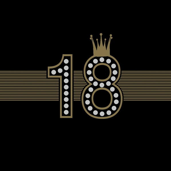 Servietten 33x33 cm - 18th Hollywood Style