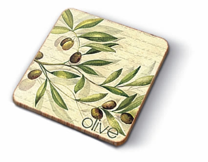 Kork Untersetzer - Olive Garden