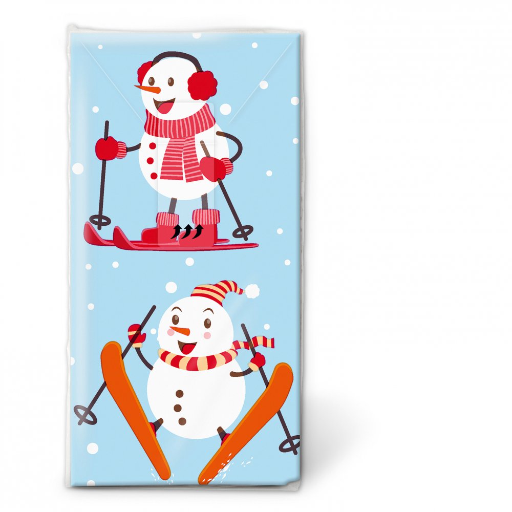 Taschentücher - Active snowmen