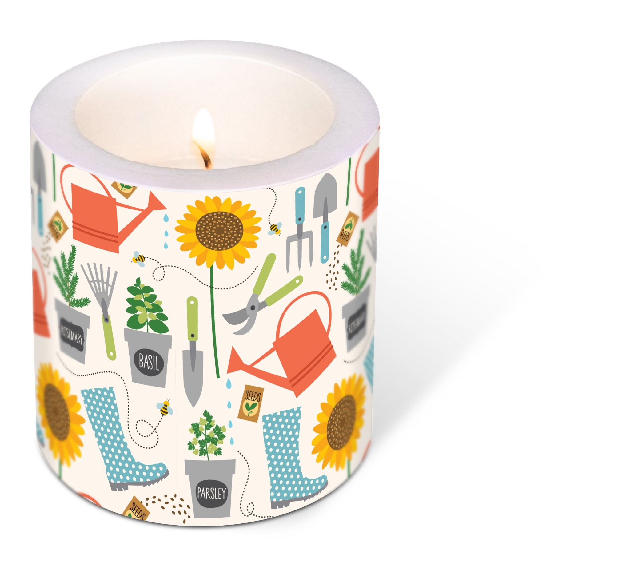 Dekorkerze - Decorated Candle Gardening